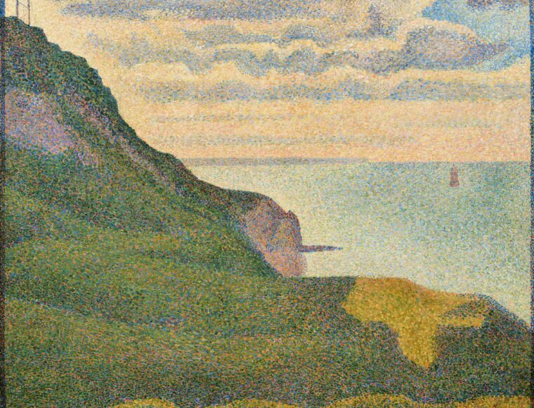 Seurat, Seascape at Port-en-Bessin, Normandy, 1888, Gift of the W. Averell Harriman Foundation in memory of Marie N. Harriman, National Gallery of Art, Washington D.C.jpg